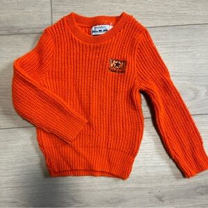 Vintage Vols Tennessee Volunteers Brandon Knitted Sweater Orange Childs Size 4T